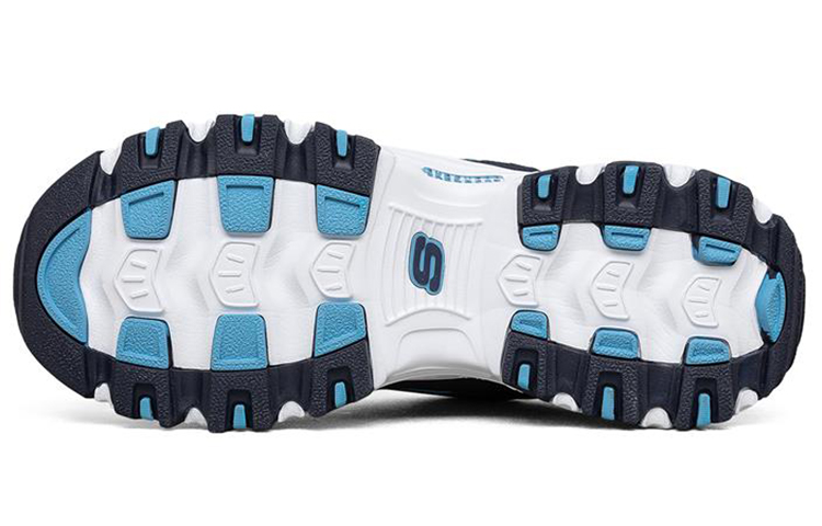 Purchase (W) Skechers D'Lites 1.0 Sepatu Lari Rendah Biru 149467-NVMT