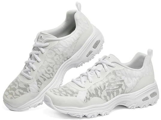 (W) Skechers D Lites 1.0 Low-Top Sneaker ''Cream White'' 896027-WHT Lookbook (W) Skechers D Lites 1.0 Low-Top Sneaker ''Cream White'' 896027-WHT