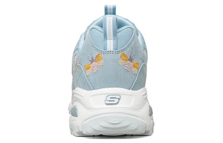 Shop (W) スケッチャーズ D'Lites 1.0 ローカット ランニングシューズ (青) 149465-BLU