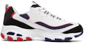 Lookbook (Women) Skechers D'Lites 1.0 Low-tops Sport Shoes Navy-Blue 'White Navy Blue Red' 149781-WNVR
