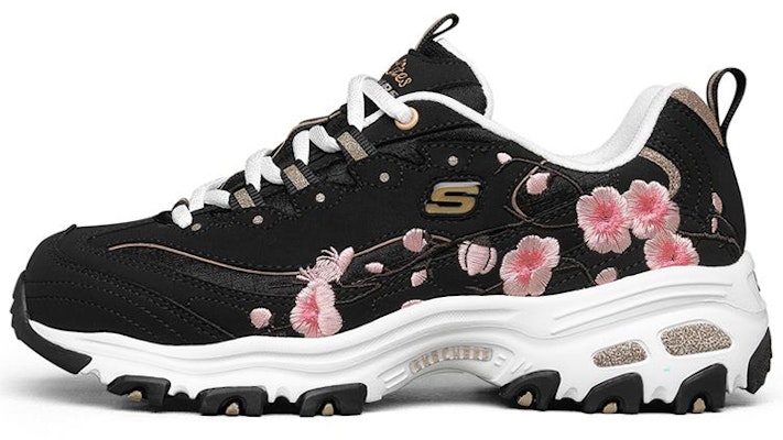 (Women) Skechers D Lites 1.0 Running Shoes Black 149239-BKPK Buy (Women) Skechers D Lites 1.0 Running Shoes Black 149239-BKPK