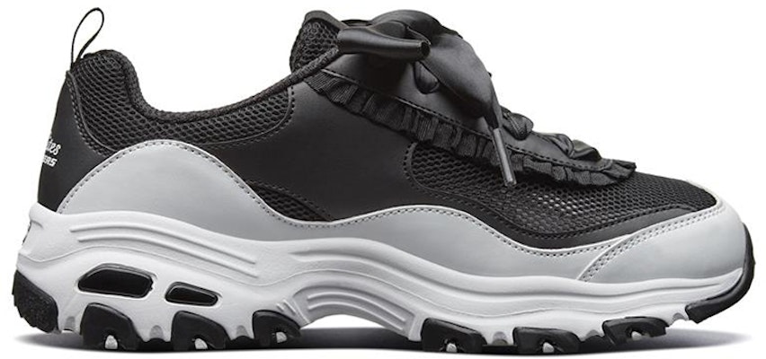 (W) Skechers D'Lites 1.0 Sepatu Lari Low-Top Hitam/Putih 66666193-BKW Order (W) Skechers D'Lites 1.0 Sepatu Lari Low-Top Hitam/Putih 66666193-BKW