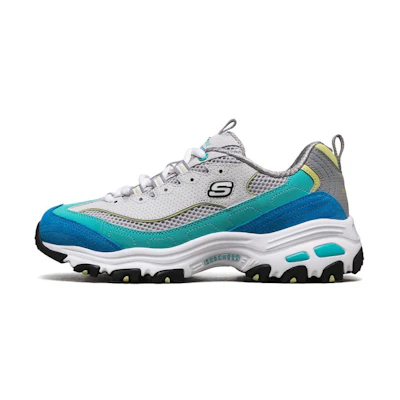 (W) Skechers D'Lites 1.0 Running Shoes Green