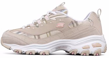 (Women) Skechers D'Lites 1.0 Low-Top Running Shoes Grey 149467-TPMT (Women) Skechers D'Lites 1.0 Low-Top Running Shoes Grey 149467-TPMT