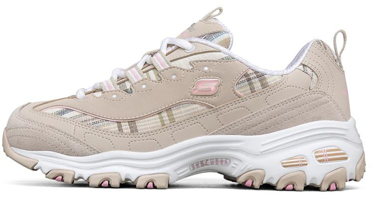 (Women) Skechers D'Lites 1.0 Low-Top Running Shoes Grey 149467-TPMT Buy (Women) Skechers D'Lites 1.0 Low-Top Running Shoes Grey 149467-TPMT