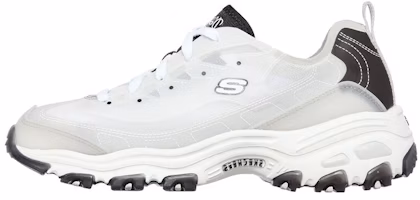 (Women) Skechers D'Lites 1.0 Low-Top Running Shoes Grey 149235-WBK (Women) Skechers D'Lites 1.0 Low-Top Running Shoes Grey 149235-WBK