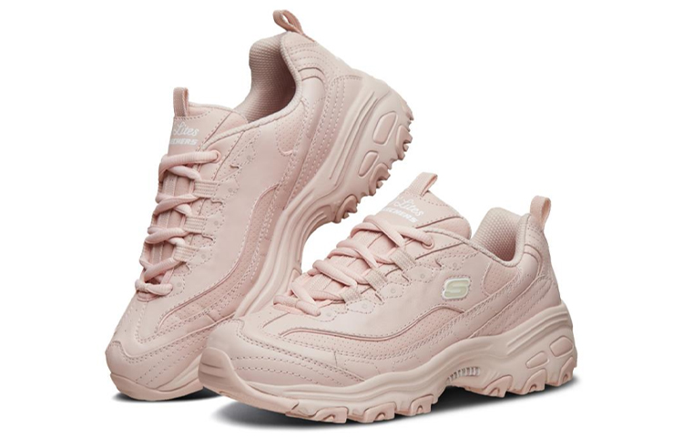 (W) Skechers D'lites 1.0 Running Shoes Pink 圖 3