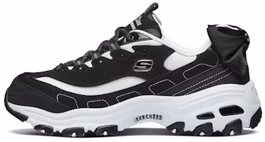 (Women) Skechers D Lites 1.0 Running Shoes 'Black White' 13168-BKW (Women) Skechers D Lites 1.0 Running Shoes 'Black White' 13168-BKW