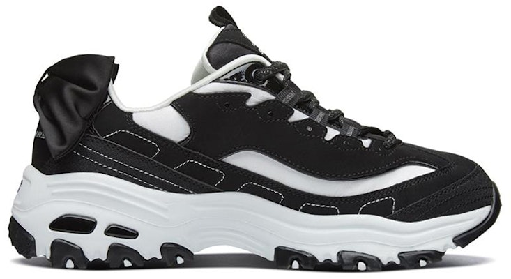 Skechers D‘LITES 1.0 防滑 低筒 運動休閒鞋 女款 黑白 Order Skechers D‘LITES 1.0 防滑 低筒 運動休閒鞋 女款 黑白