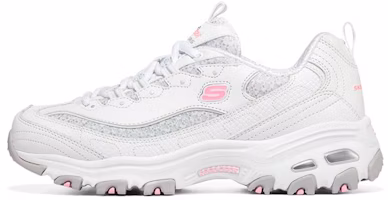 (Women) Skechers D'Lites 1.0 'White Pink' 149791-WPK (Women) Skechers D'Lites 1.0 'White Pink' 149791-WPK