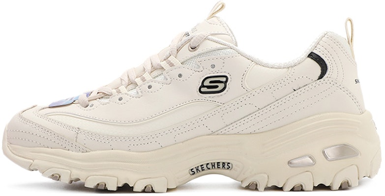 (Women) Skechers D'Lites 1.0 Low Cut Clunky Shoes Grey/White 11931-OFWT Buy (Women) Skechers D'Lites 1.0 Low Cut Clunky Shoes Grey/White 11931-OFWT