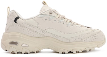 (W) Skechers D'Lites 1.0 Sepatu Clunky Rendah Abu-Abu/Putih 11931-OFWT Order (W) Skechers D'Lites 1.0 Sepatu Clunky Rendah Abu-Abu/Putih 11931-OFWT