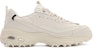 (W) Skechers D'Lites 1.0 Kasut Chunky Rendah Kelabu/Putih 11931-OFWT