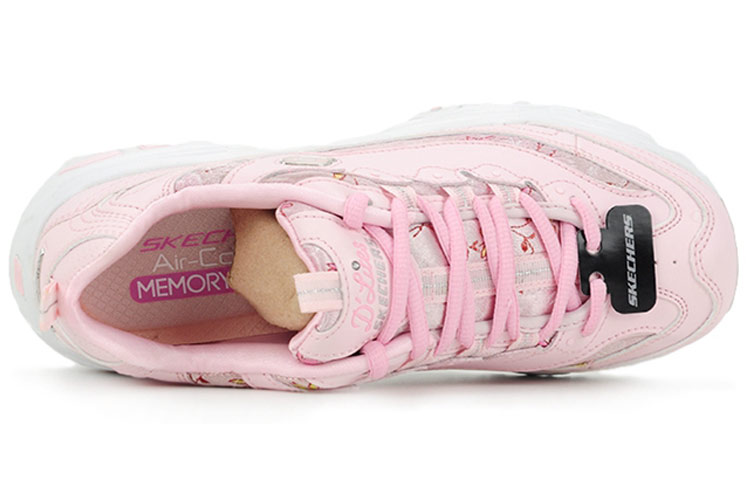 Lookbook (W) Skechers D'Lites 1.0 Sepatu Ayah Rendah Pink 88888396-LTPK