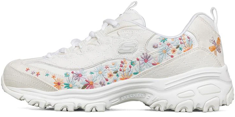 (W) Skechers D'Lites 1.0 低帮白色跑鞋 149465-WHT Buy (W) Skechers D'Lites 1.0 低帮白色跑鞋 149465-WHT