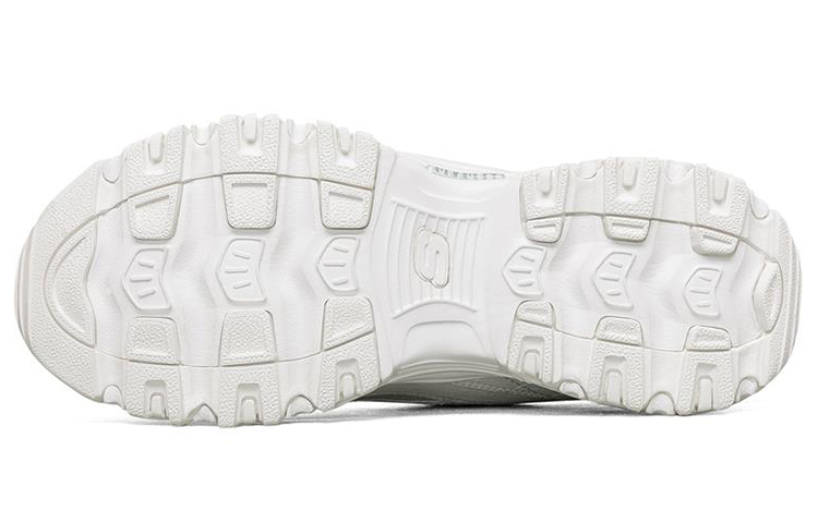 Details for (W) Skechers D'Lites 1.0 低帮白色跑鞋 149465-WHT
