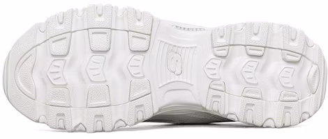 Details for (Women) Skechers D'Lites 1.0 Low Running Shoes White 149465-WHT