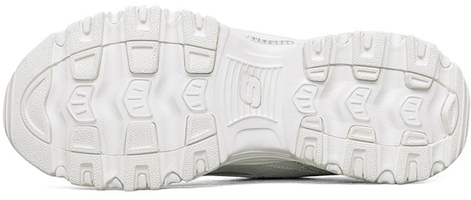 (W) Skechers D'Lites 1.0 低帮白色跑鞋 149465-WHT Details for (W) Skechers D'Lites 1.0 低帮白色跑鞋 149465-WHT