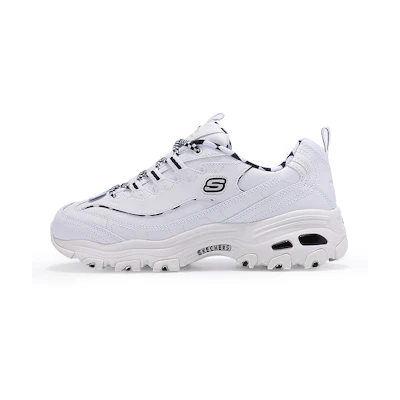 (W) Skechers D'Lites 1.0 low Shoes White