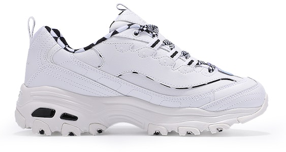Skechers D‘LITES 1.0 低筒 爸爸鞋 女款 白 Order Skechers D‘LITES 1.0 低筒 爸爸鞋 女款 白