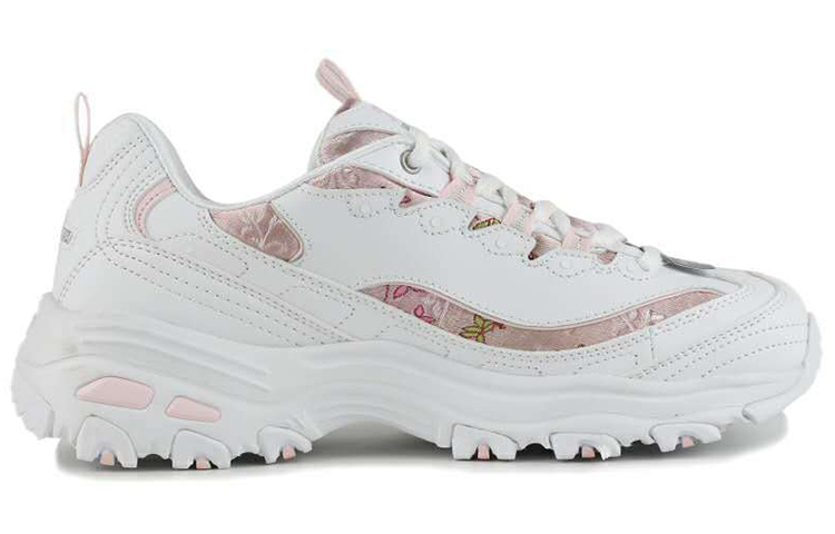 Order (W) Skechers D Lites 1.0 Baskets Basses Blanc/Rose 88888396-WLPK