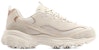 (W) Skechers D'Lites 1.0 'Putih Merah Jambu' 896145-NAT