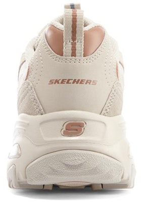 (W) Skechers D'Lites 1.0 'Putih Pink' 896145-NAT Shop (W) Skechers D'Lites 1.0 'Putih Pink' 896145-NAT