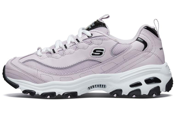 (W) Skechers D'lites 1.0 Running Shoes Purple