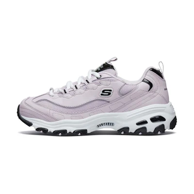 (W) Skechers D'lites 1.0 Running Shoes Purple