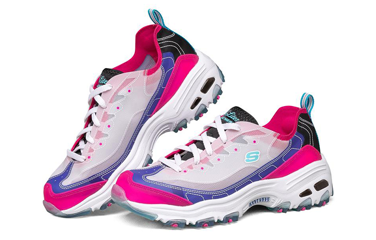 Lookbook (W) Skechers 斯凯奇 D'Lites 1.0 低帮跑鞋 红色 149235-BLHP