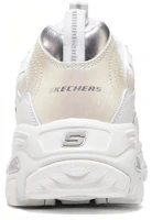 Lookbook Skechers 貝殼 減震防滑耐磨 低筒 生活休閒鞋 女款 白色