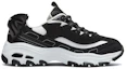 Order (W) Sepatu Lari Skechers D Lites 1.0 'Hitam Putih' 13168-BKW