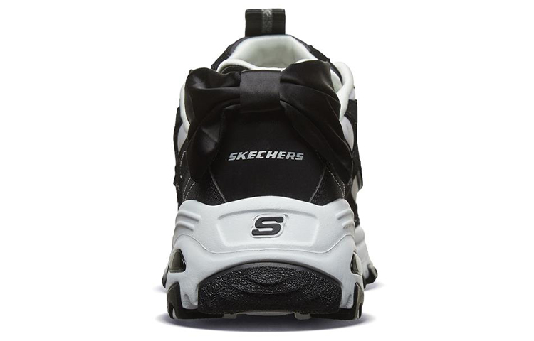 Shop (W) Sepatu Lari Skechers D Lites 1.0 'Hitam Putih' 13168-BKW