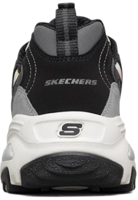(Women) Skechers D'lites 1.0 Running Shoes Black/White/Grey 149240-BKGY Shop (Women) Skechers D'lites 1.0 Running Shoes Black/White/Grey 149240-BKGY