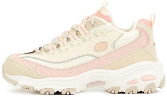 (Women) Skechers D Lites 1.0 Running Shoes Light-Pink 66666254-NTPK (Women) Skechers D Lites 1.0 Running Shoes Light-Pink 66666254-NTPK