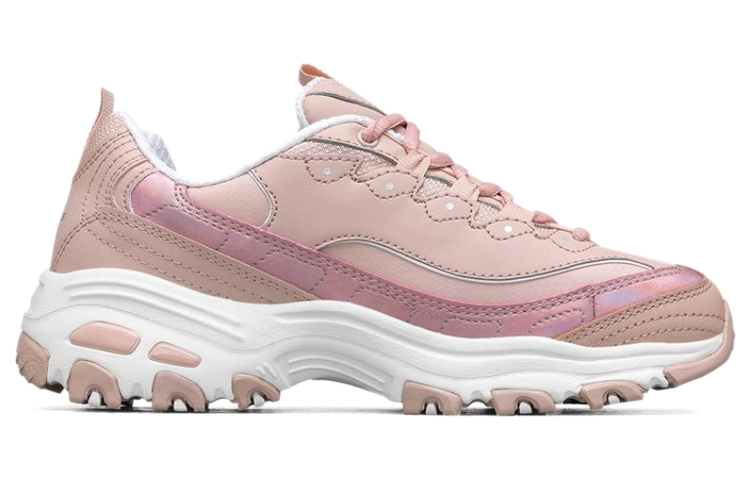 (W) Skechers D'lites 1.0 Running Shoes Pink 圖 2