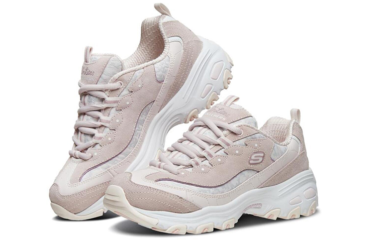 (W) Skechers D'Lites 1.0 Running Shoes Pink 圖 3