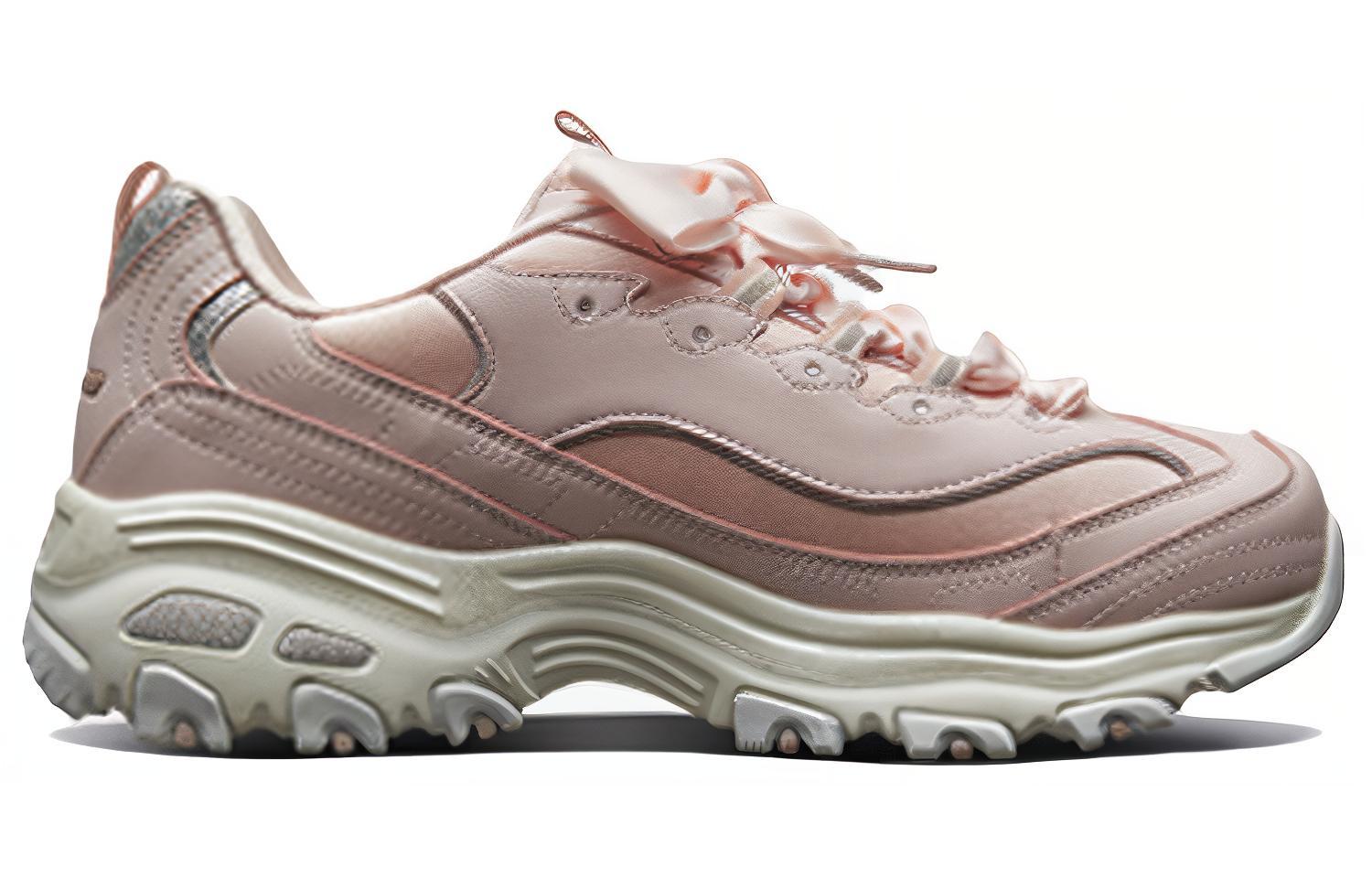 (W) Skechers D'Lites 1.0 Running Shoes Pink/Red 圖 2