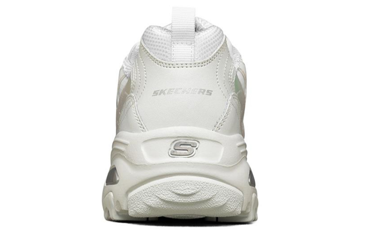 (W) Skechers D'lites 1.0 Running Shoes White/Pink 圖 4
