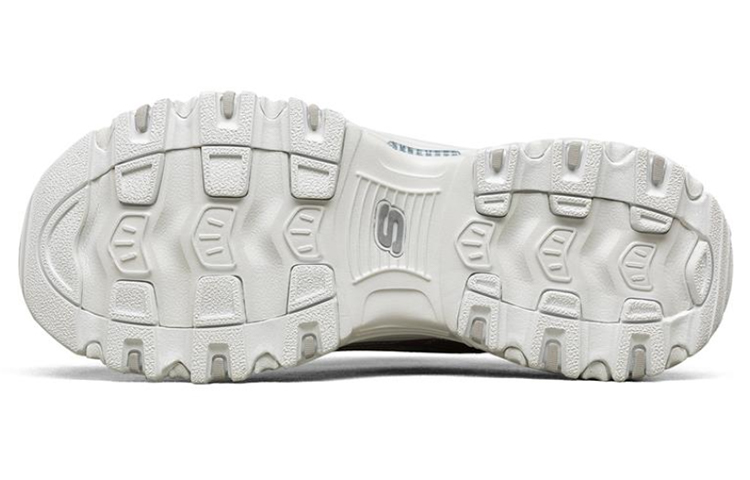 (W) Skechers D'lites 1.0 Running Shoes White/Pink 圖 5