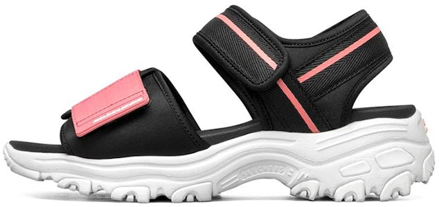 (W) 스케쳐스 딜라이트 1.0 샌들 블랙/핑크 (Skechers D'Lites 1.0 Sandal Black/Pink) 119239-BKPK Buy (W) 스케쳐스 딜라이트 1.0 샌들 블랙/핑크 (Skechers D'Lites 1.0 Sandal Black/Pink) 119239-BKPK