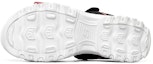 Shop (W) Skechers D'Lites 1.0 Sandal Hitam/Merah Jambu 119239-BKPK