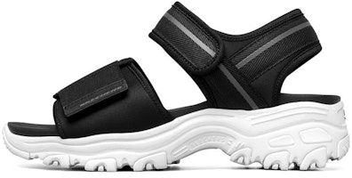 (W) 스케쳐스 디라이트 1.0 샌들 블랙/화이트 119239-BKW Buy (W) 스케쳐스 디라이트 1.0 샌들 블랙/화이트 119239-BKW