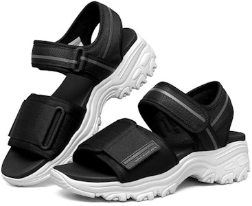 (W) 斯凯奇 D Lites 1.0 运动凉鞋 黑/白 119239-BKW Lookbook (W) 斯凯奇 D Lites 1.0 运动凉鞋 黑/白 119239-BKW