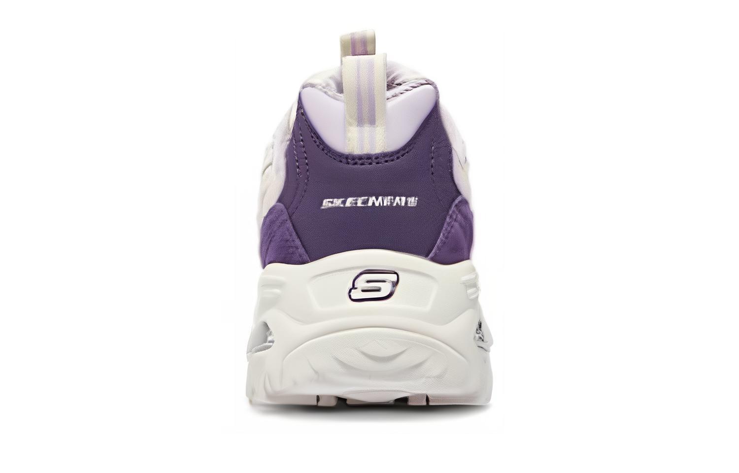Shop (W) スケッチャーズ D'Lites 1.0 白紫ピンク 896283-WPR
