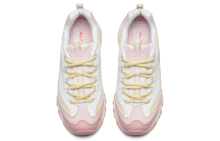 Purchase (W) Skechers D'Lites 1.0 运动鞋 粉黄配色 149906-PKYL