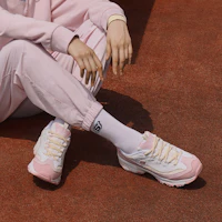 Details for (Women) Skechers D'Lites 1.0 Sneakers Pink/Yellow 149906-PKYL