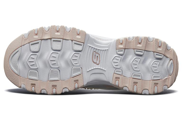 (W) Skechers D'Lites 1.0 Sport Shoes Pink/White 圖 5