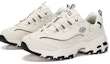 Lookbook Skechers D‘LITES 1.0 防滑耐磨 低筒 老爸鞋 女款 白色