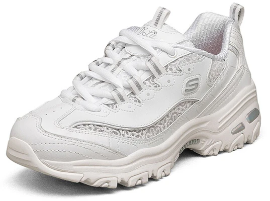 (W) Skechers D Lites 1.0 Sepatu Lari Putih 149250-WHT Lookbook (W) Skechers D Lites 1.0 Sepatu Lari Putih 149250-WHT